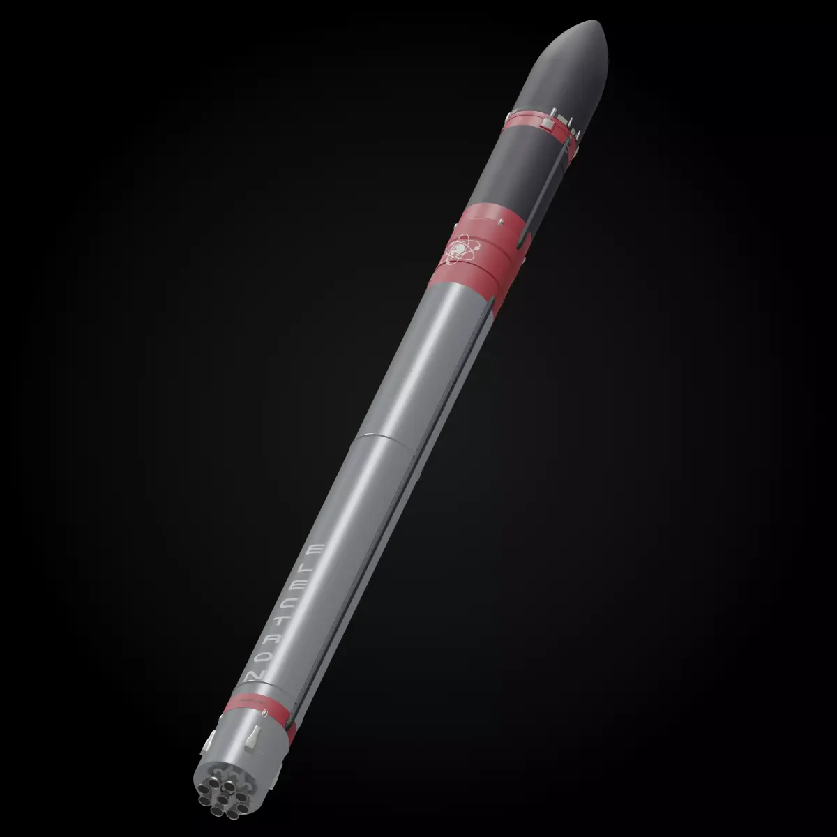 Rocket Lab Electron 3D model