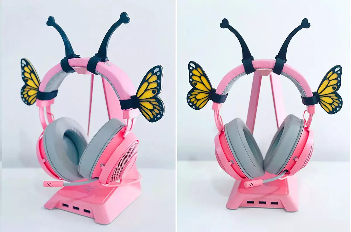 Headset Attachments Pack for Commercial Use 3D print model