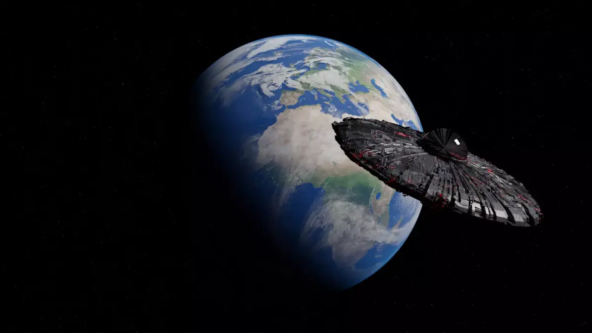 Classic UFO Model - 3D model Free 3D model