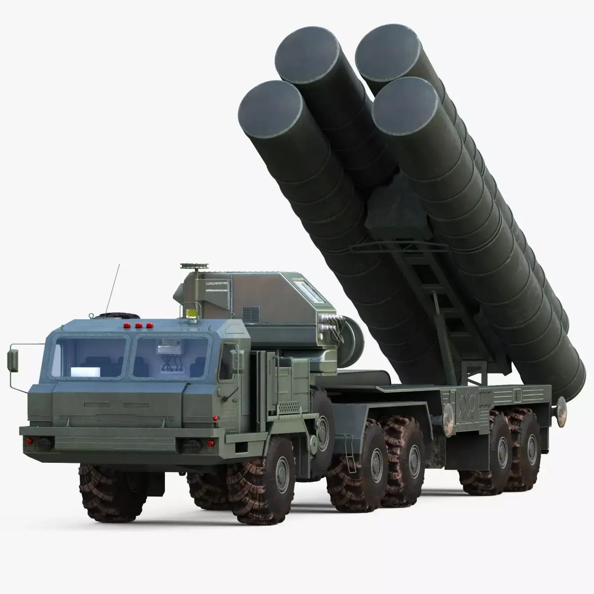 Air Defence Missile Launcher 3D model