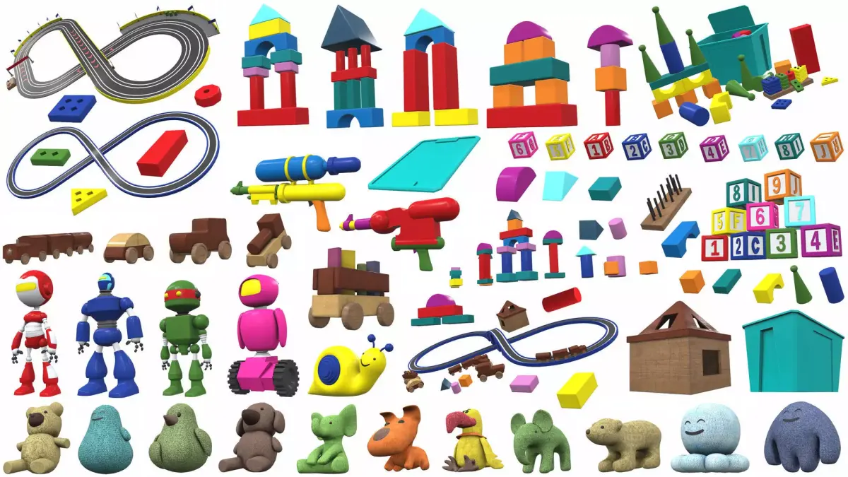 Cartoon toys pack vol 3 3D model