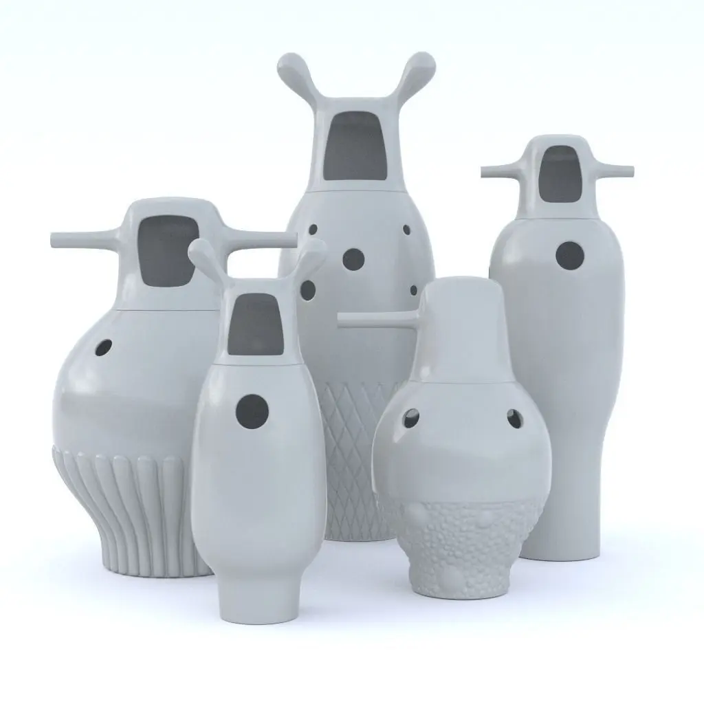 Jaime Hayon Vases Free 3D model