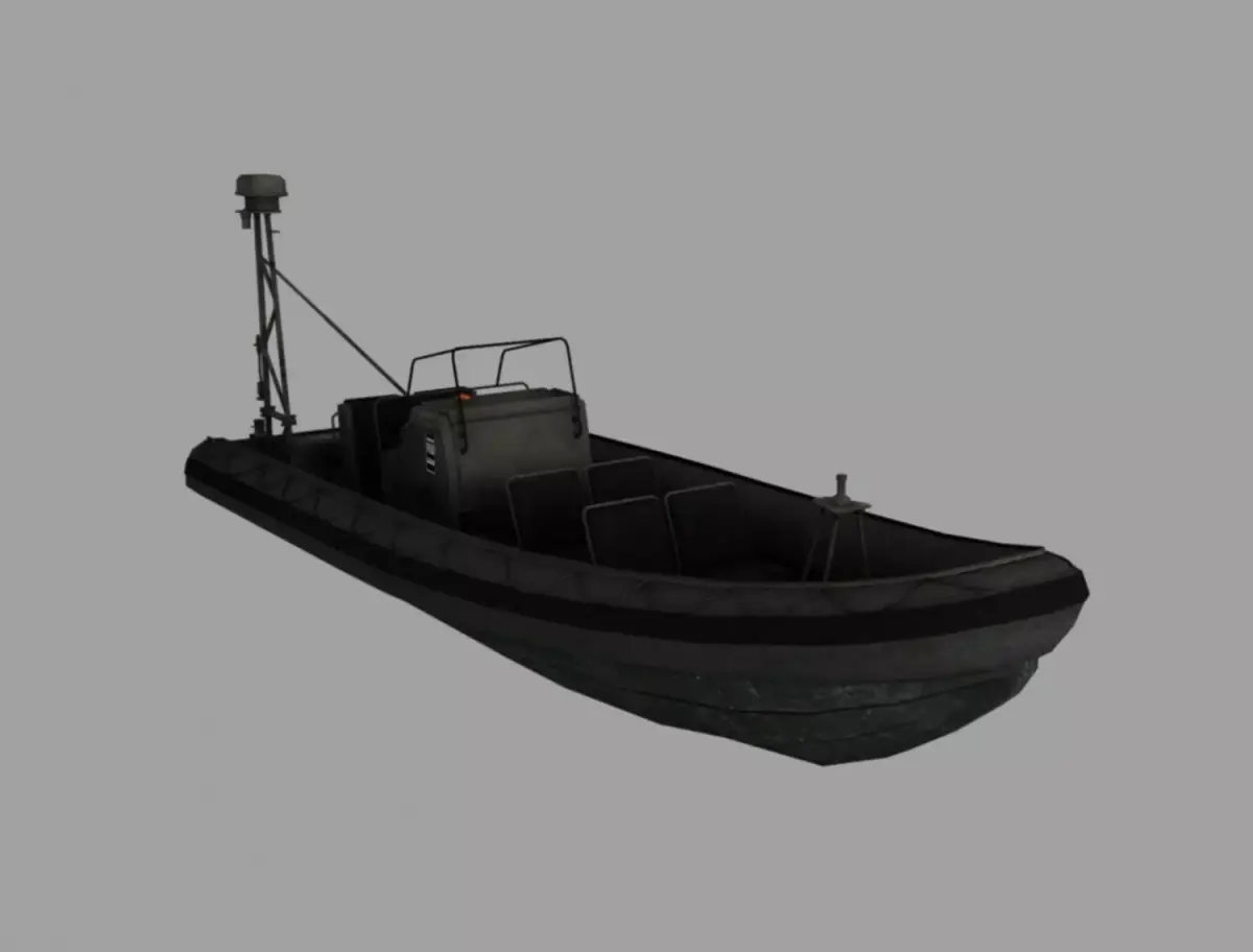 Patrol boat 3D model buy