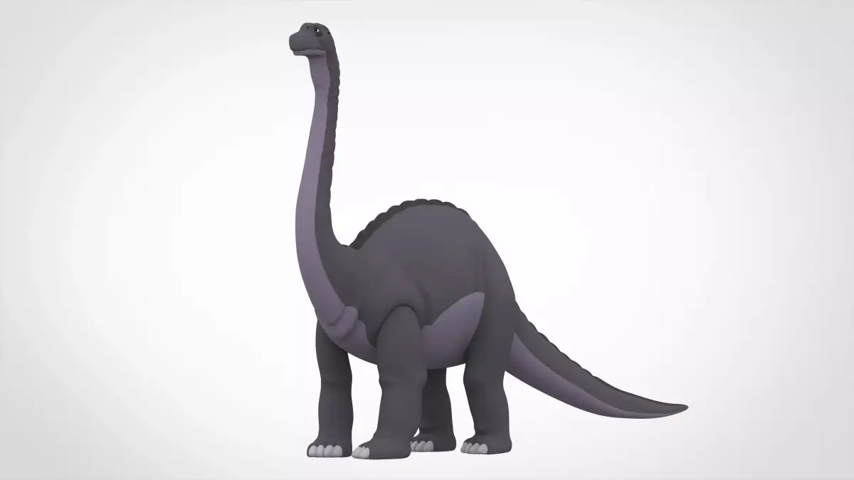 Grandpa Longneck 3D model