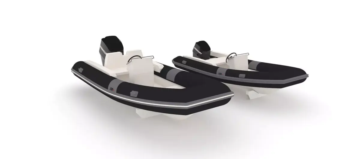 Northstar Tender Boat model 550 - 460 3D model