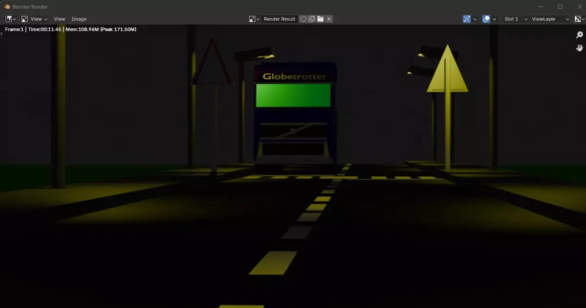 Volvo FH3-Style Truck Scene Low-Poly Pack  Low-poly 3D model