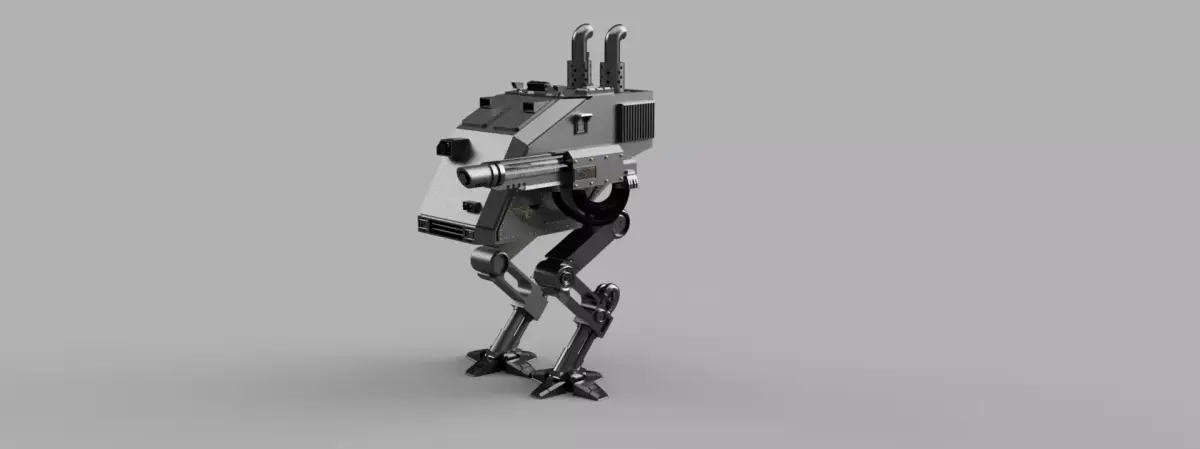 Imperial Of Man Walker  3D print model