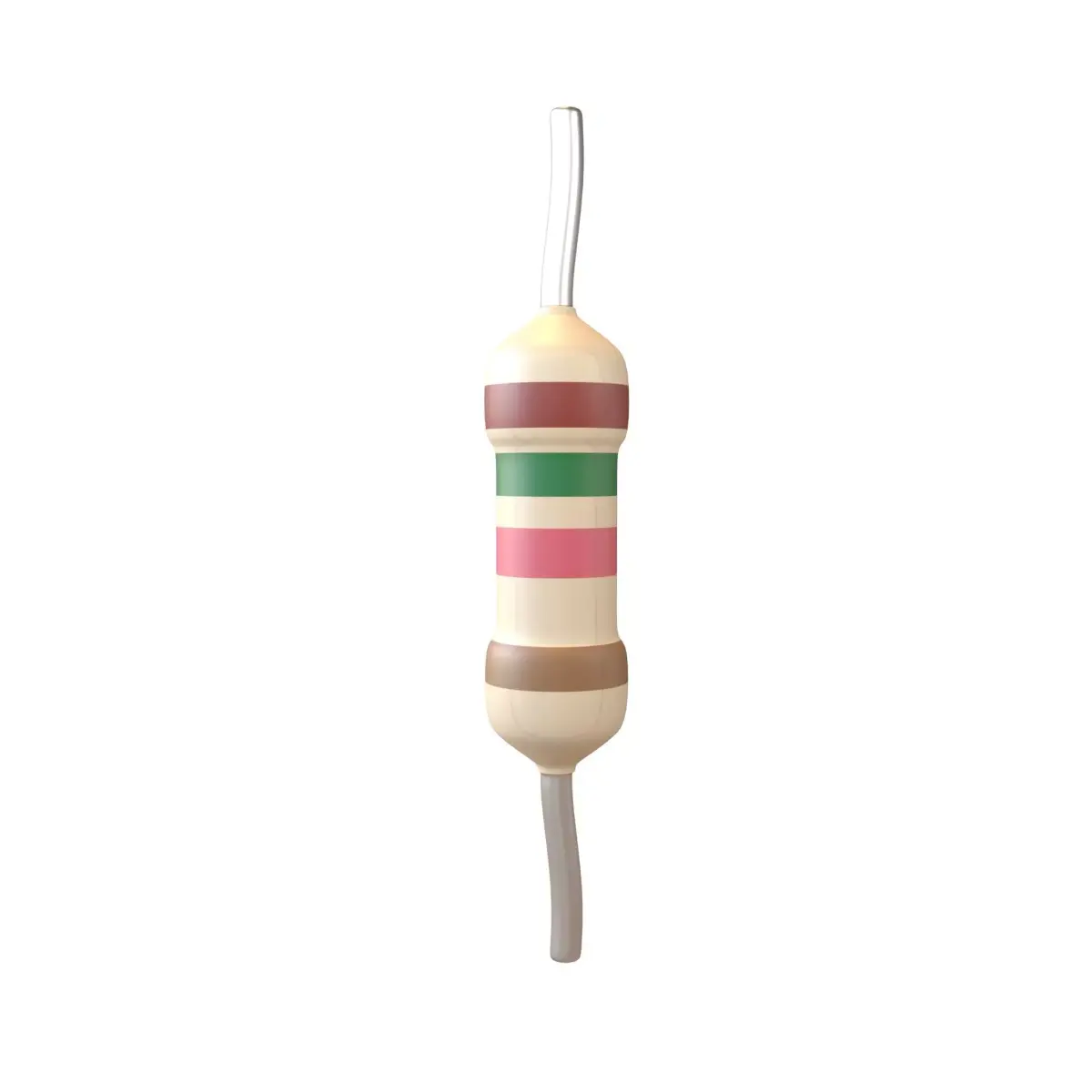 Resistors v1 001 Low-poly 3D model