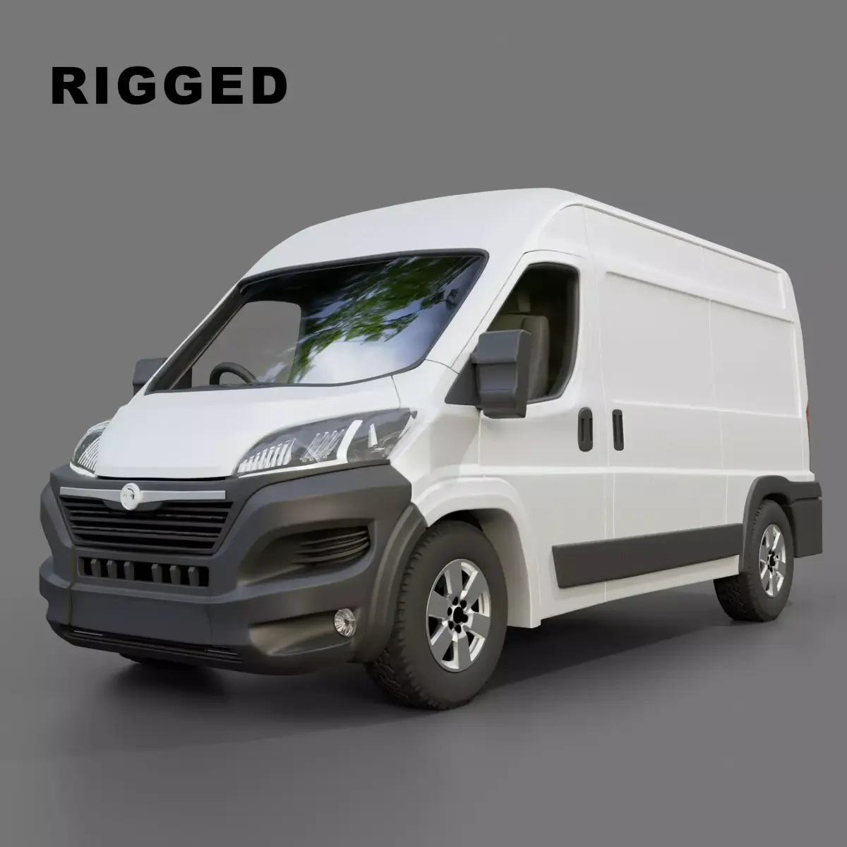Vauxhall Movano Panel Van Free 3D model