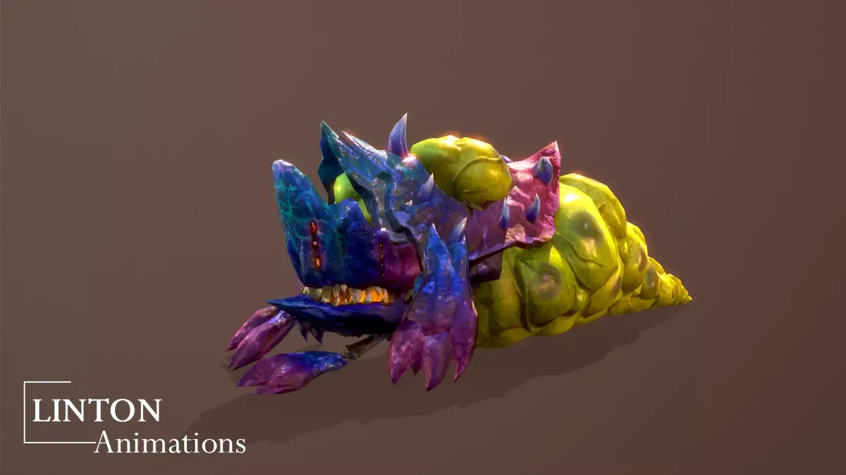 Linton 3D Animations Low-poly 3D model