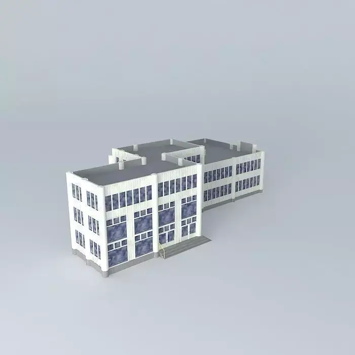 Train Station Free 3D model get