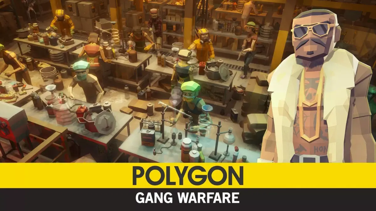 POLYGON - Gang Warfare Low-poly 3D model