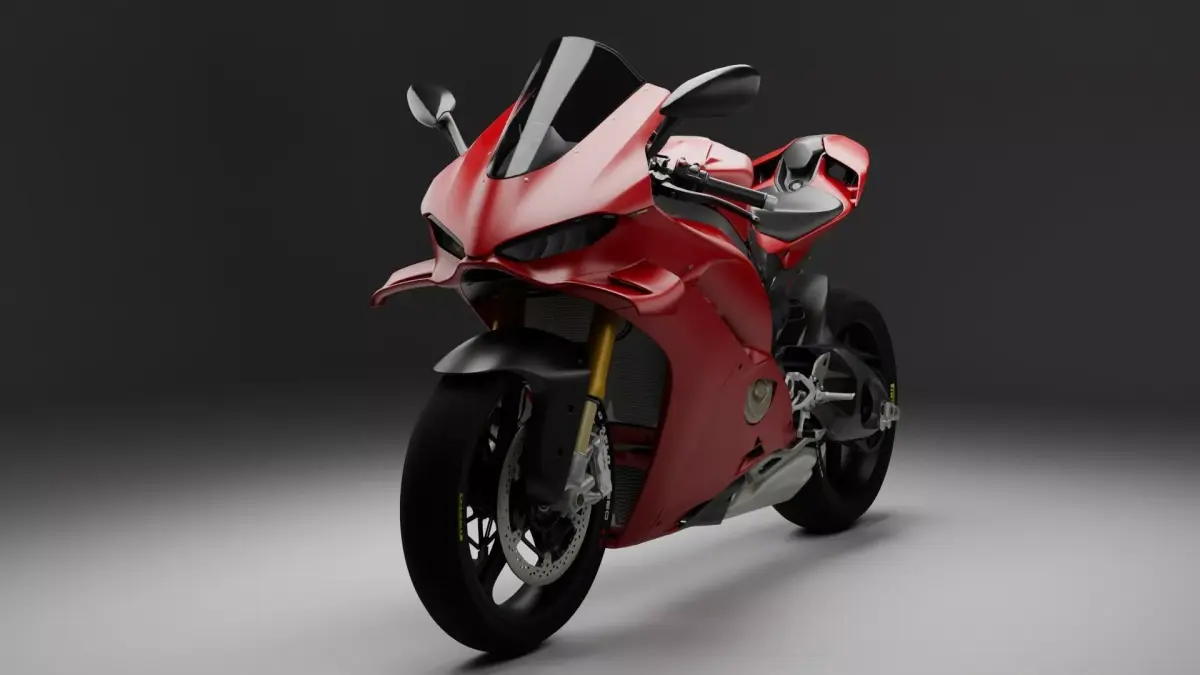 Ducati Panigale V4S 2025 3D model