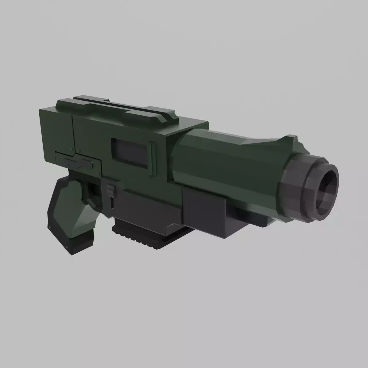 Warhammer 40k Hand Cannon Low-poly 3D model