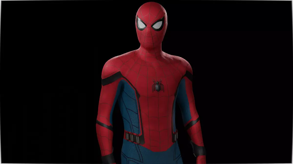 Spider-man Homecoming Stark Tech Suit 3D model Free 3D model