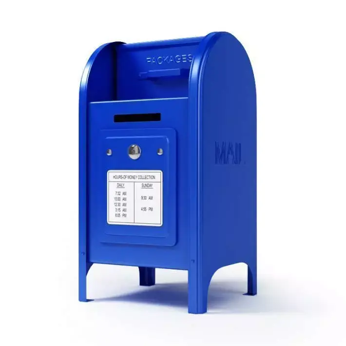 United States Post Office Box 3D model