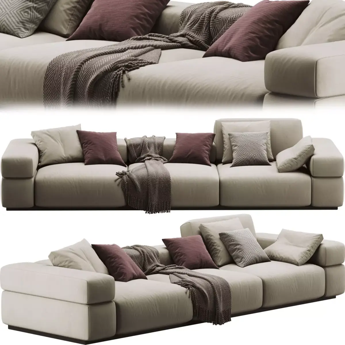 Lema Brick Lane Sofa 3D model