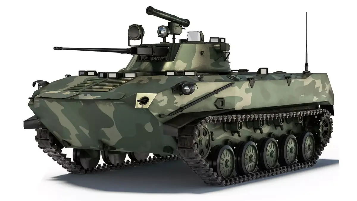 BMD-2 1985 3D model