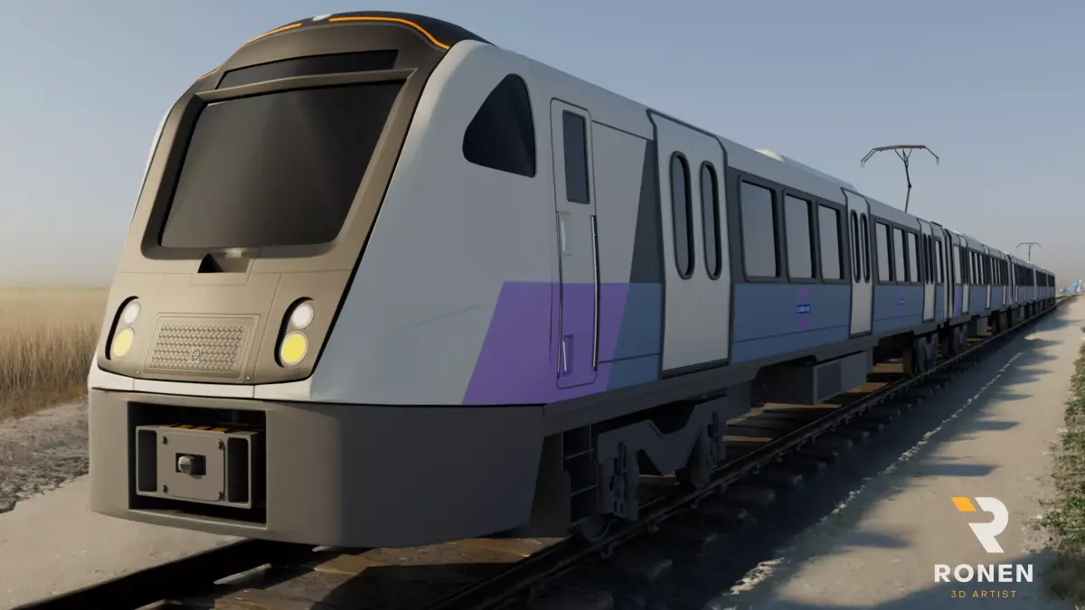 British Rail Class 345 3D model