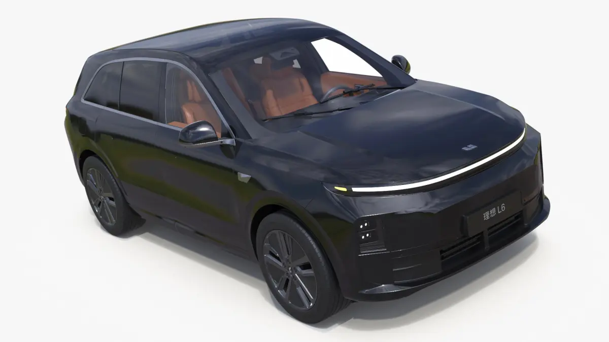 LiXiang L6 Obsidian Black 3D model