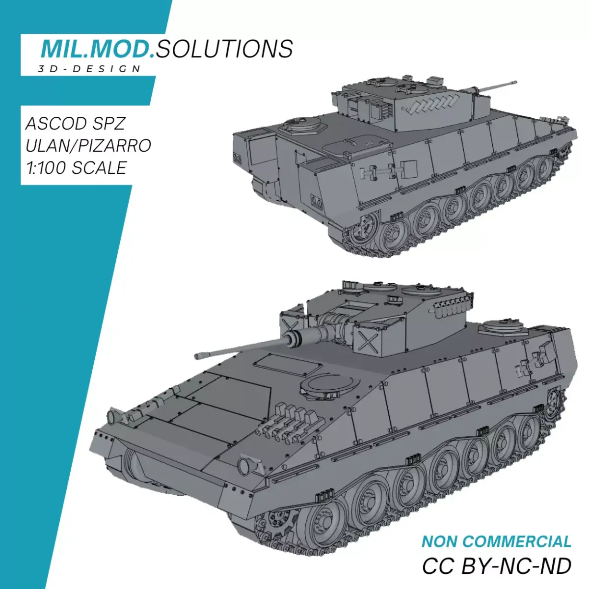 ASCOD Spz Ulan Pizarro 3D print model