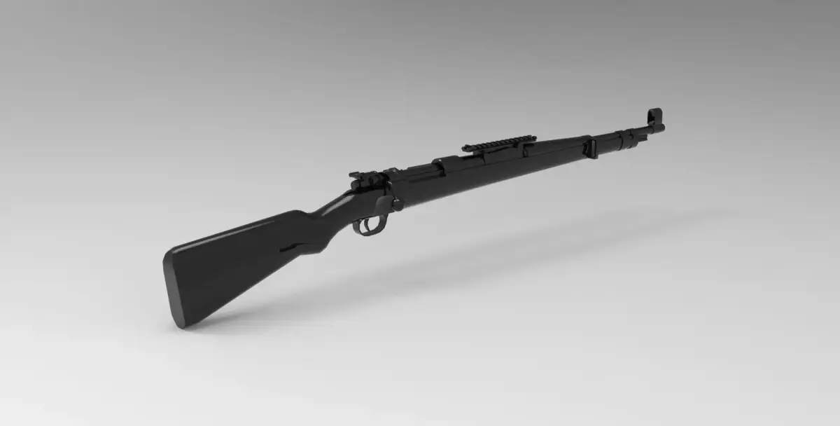 Karabiner 98k Sniper   3D model