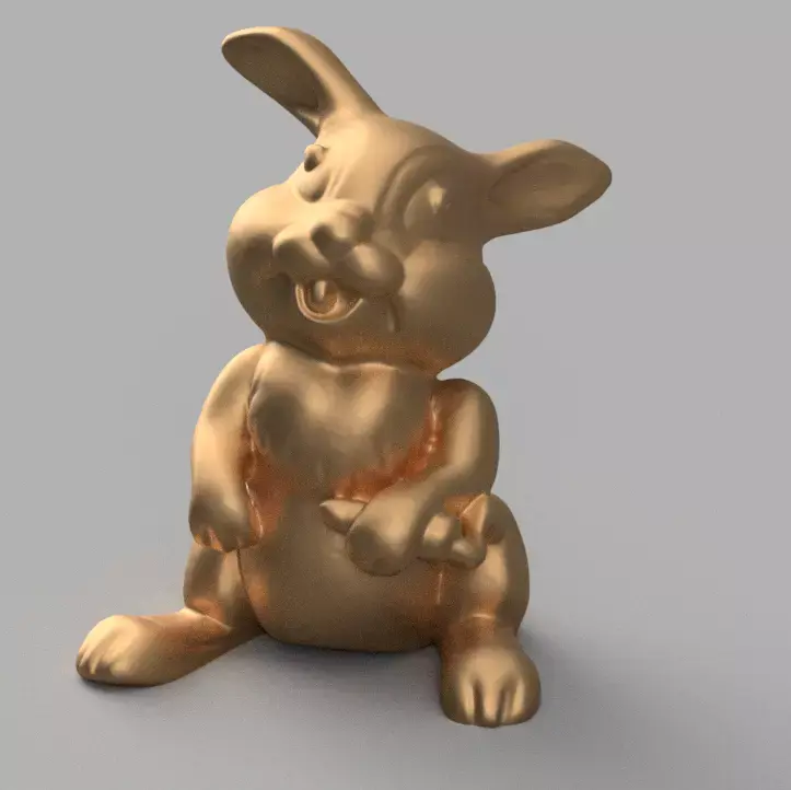 rabbit bunny figurine 3D print model