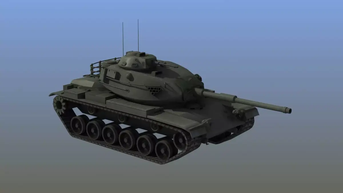 M60A3 Tank 3D model