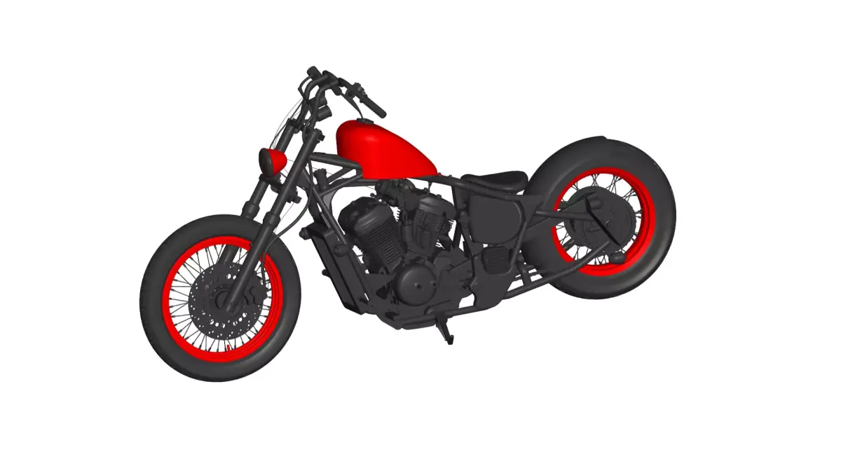 Steed 400 3D model