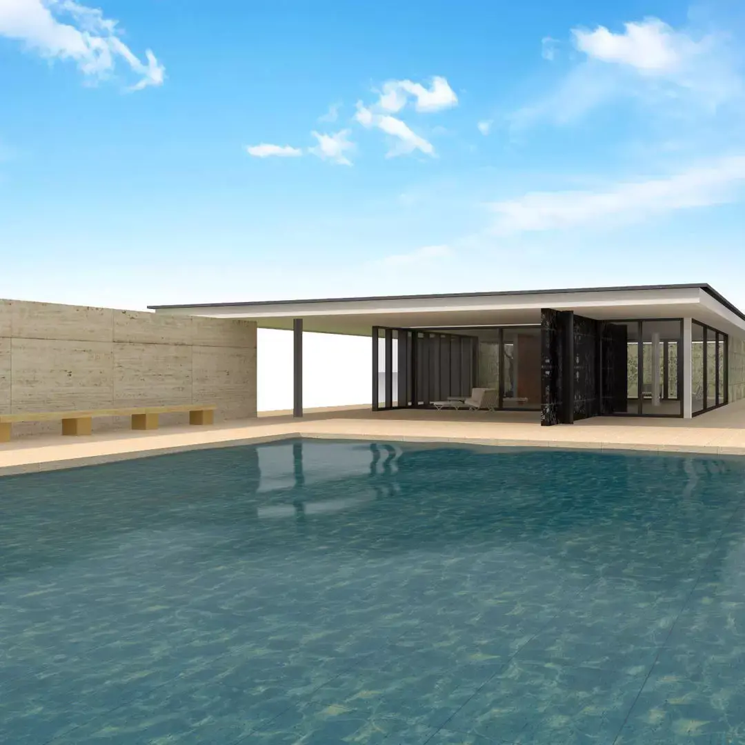 Barcelona Pavilion  3D model