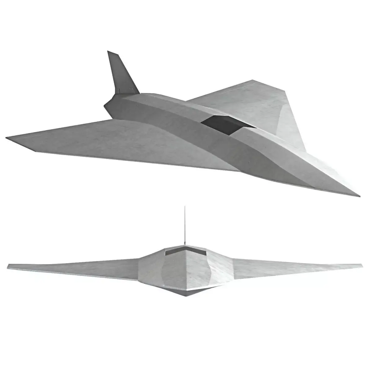 Hadid-110 kamikaze Dalahu metal drone 3D model