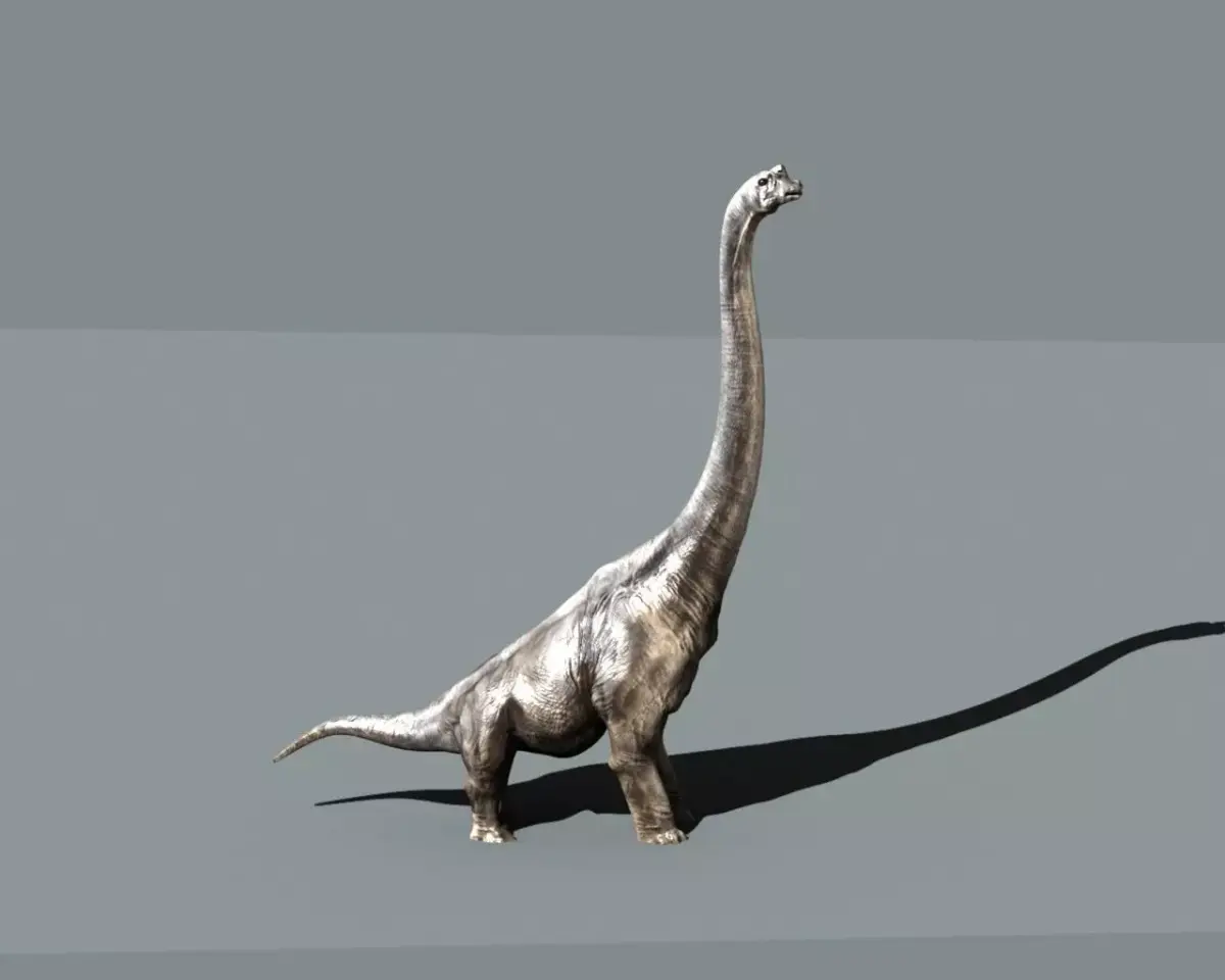 Brachiosaurus dinosaur 3D model purchase