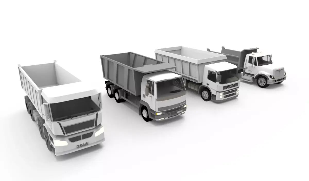 Dump Truck 3D model