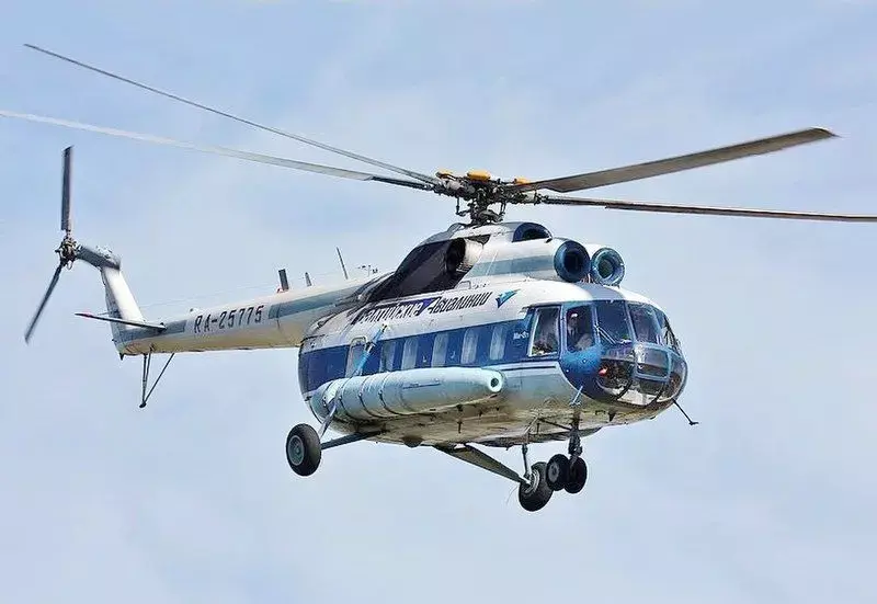 Mi-8MT Helicopter 3D model