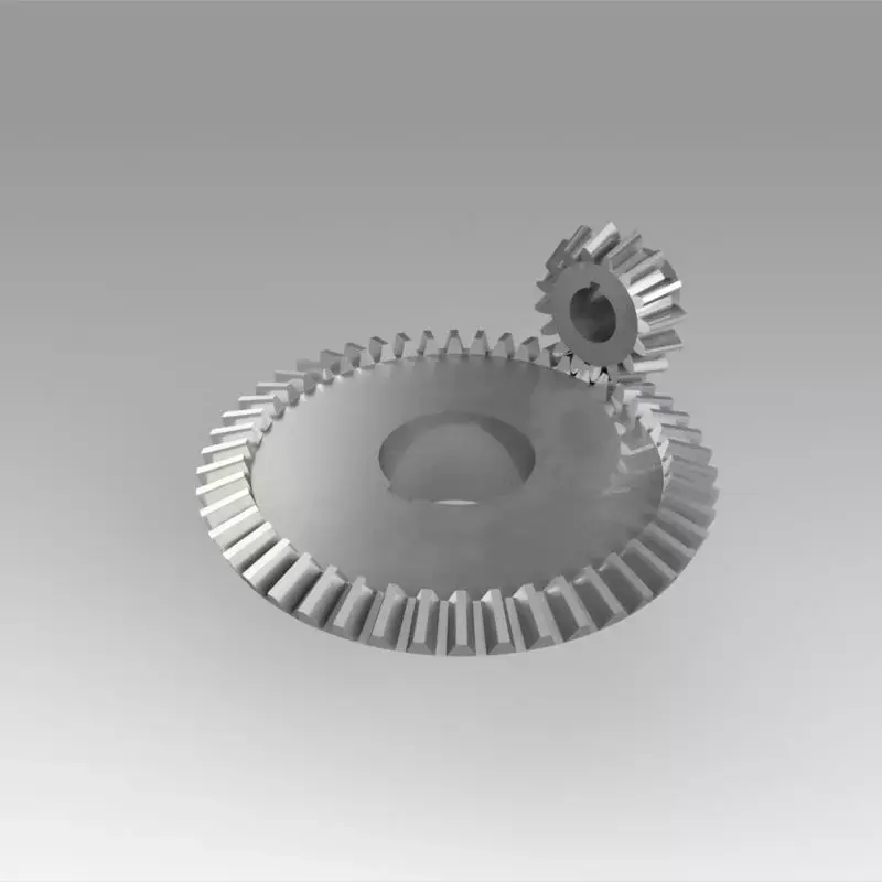 Pinion conical 3D model