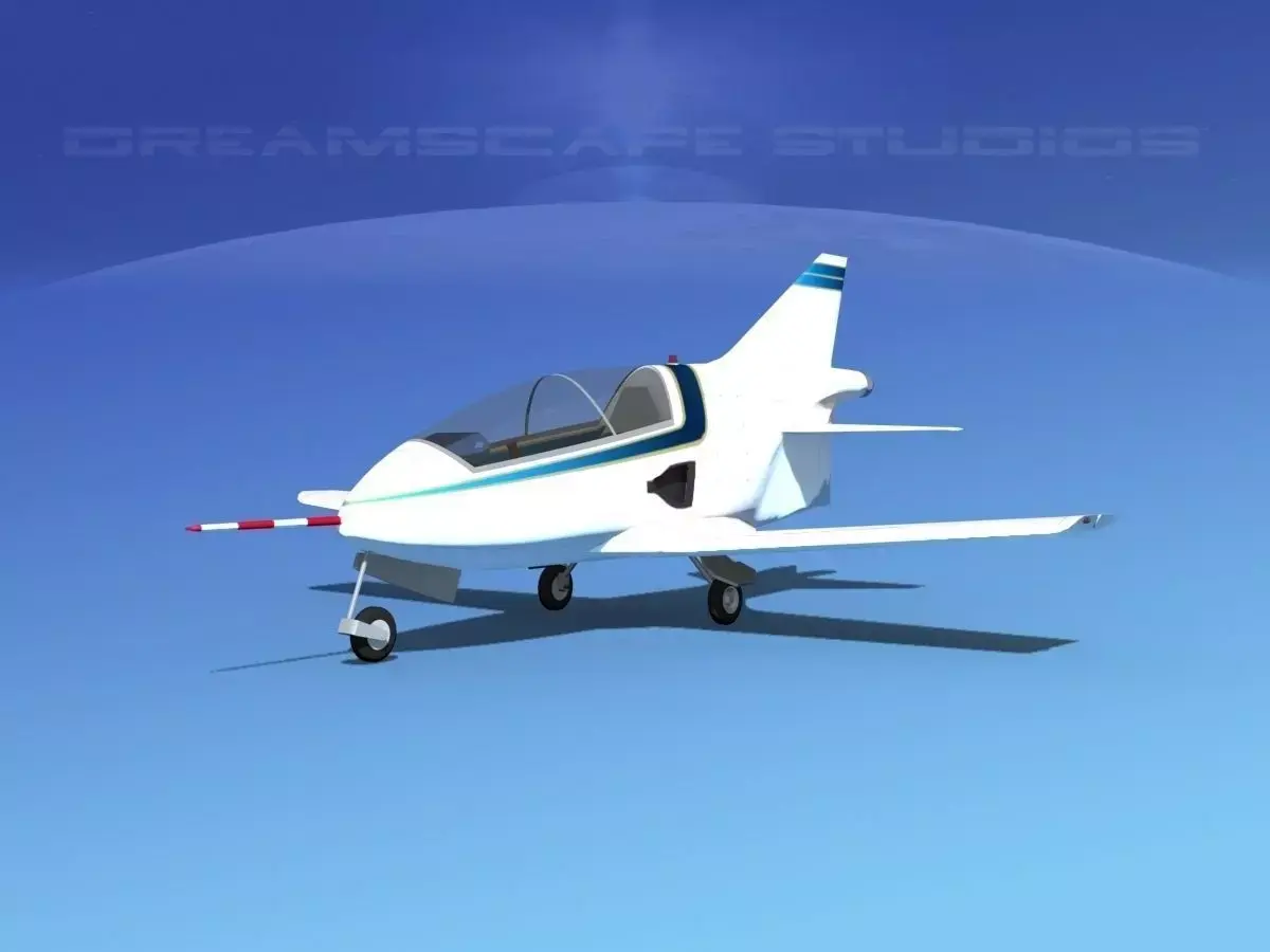 Bede BD-5J Microjet V02 3D model