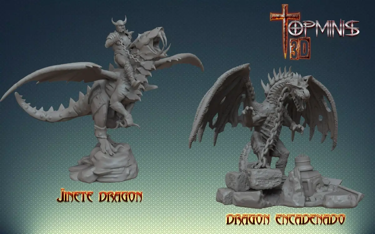 DRAGONS 3D print model