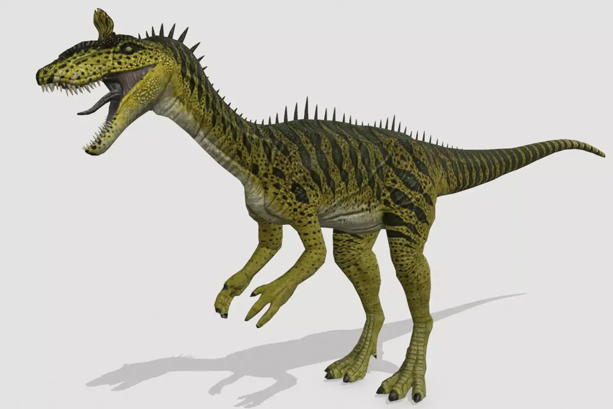 Cryolophosaurus Low-poly 3D model purchase