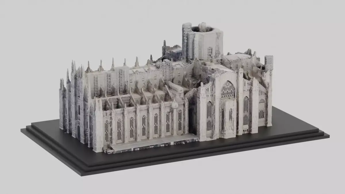 Milan Cathedral - Duomo di Milano 3D model