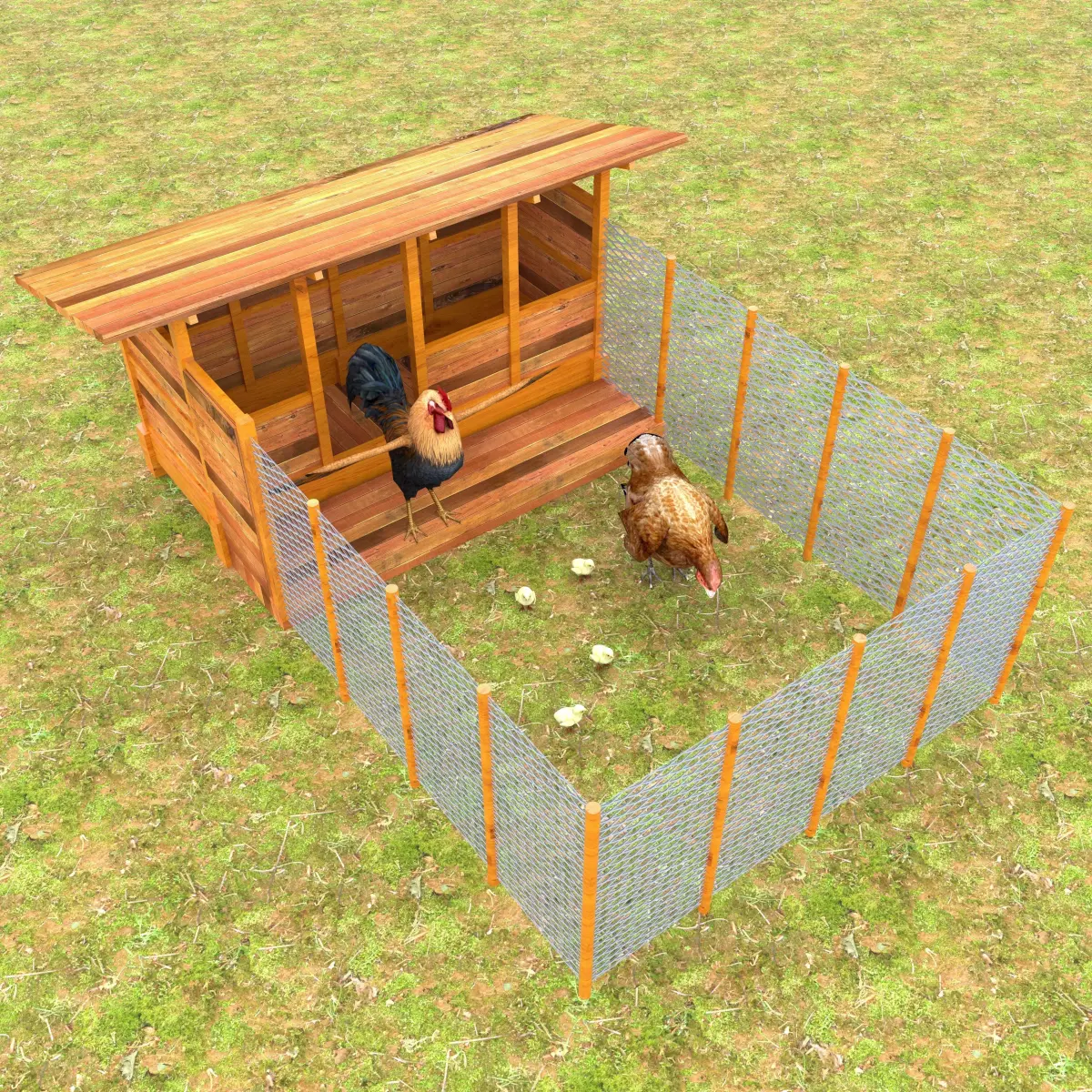 Chicken Coop  3D model