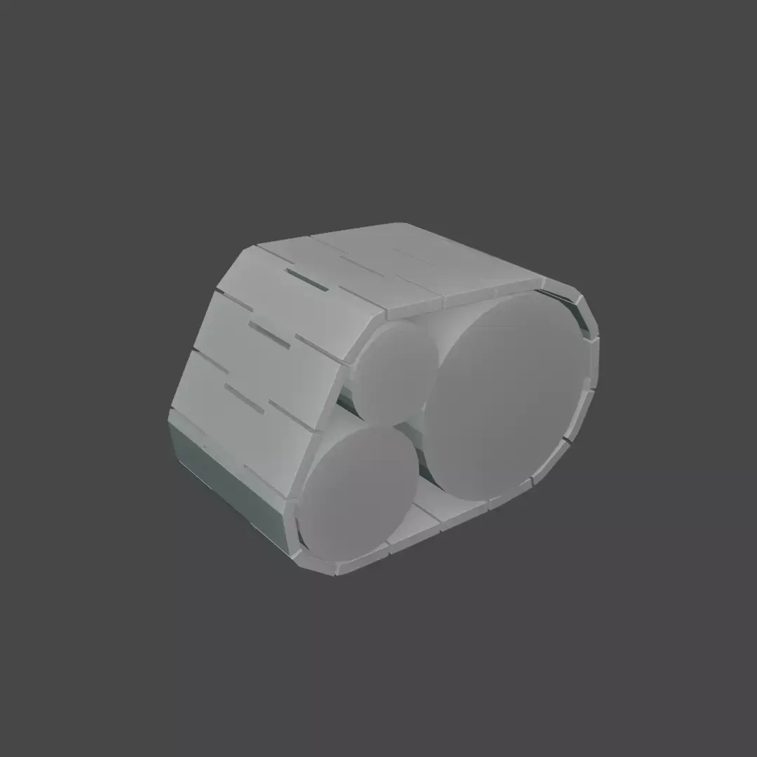 Tank tread 3D model