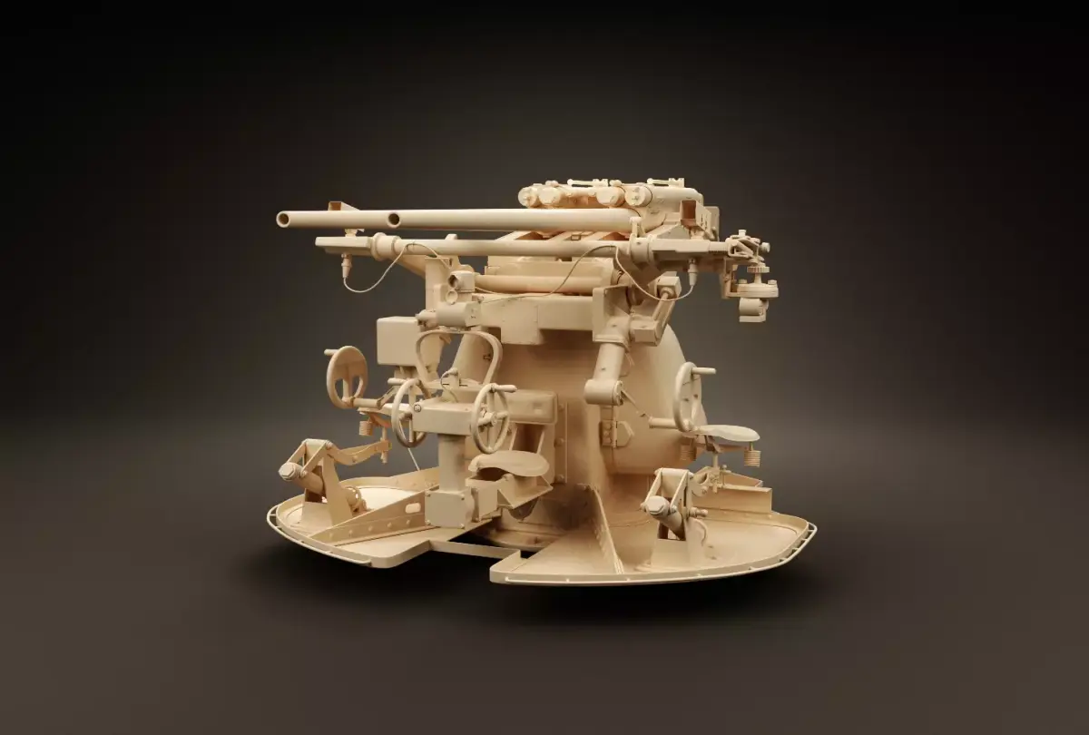 37 mm SK C30 3D model