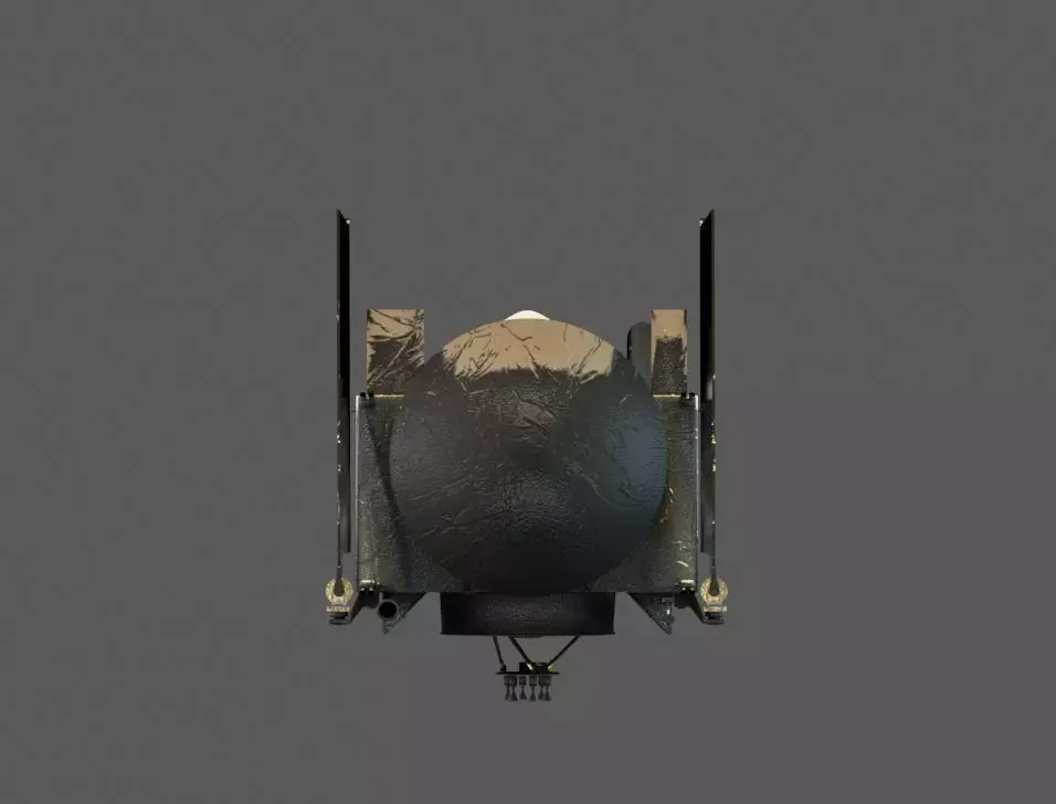 Osiris Rex Low-poly 3D model