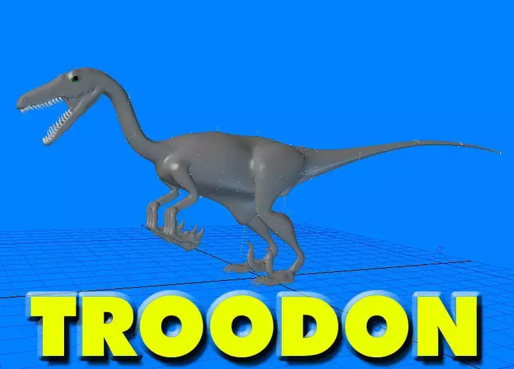 Troodon Dinosaur 3D model