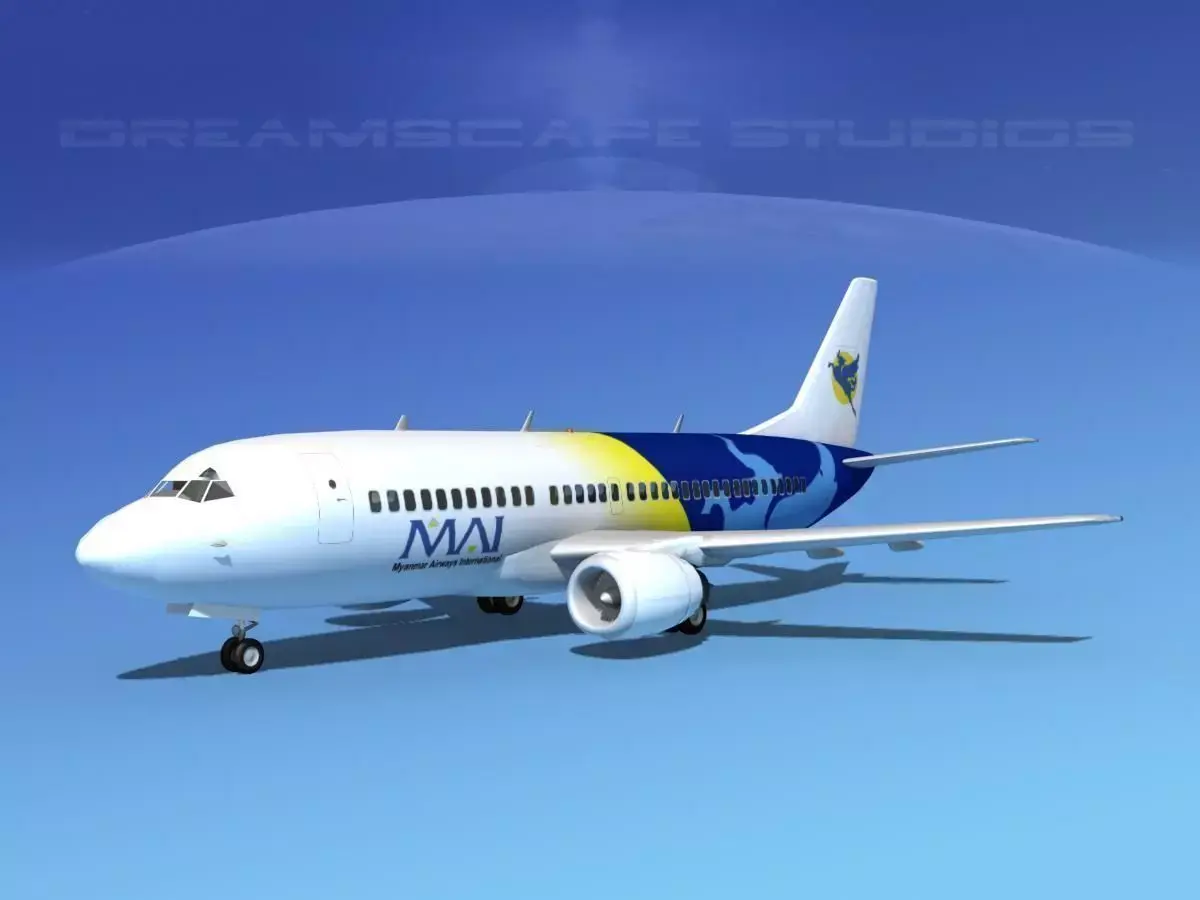 Boeing 737-300 MAI 3D model