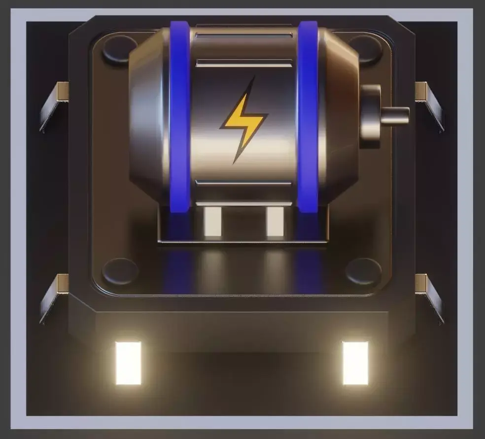 E-Motor-3-Output-Module 3D model