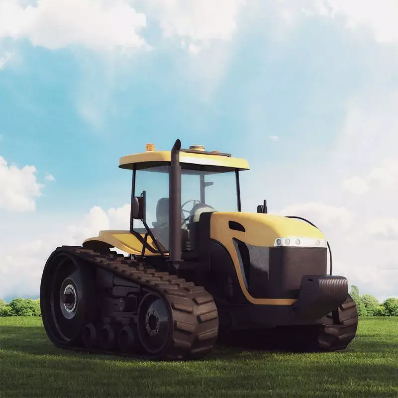 tractor 02 am 146 3D model