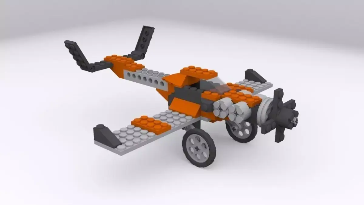 Toy Airplane 3D model