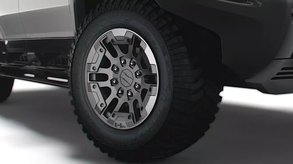 GMC Hummer EV Pickup 2022 wheel 3D model