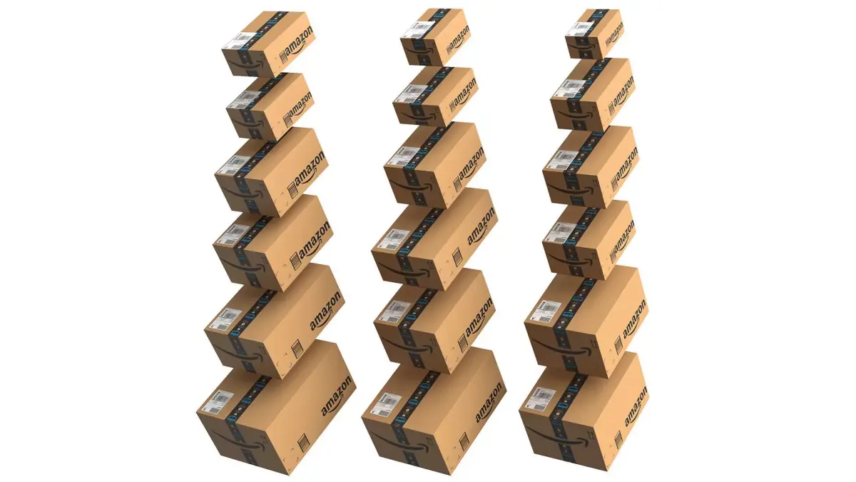Amazon Boxes Collection PBR 3D Model Pack